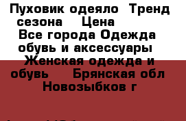 Пуховик-одеяло. Тренд сезона. › Цена ­ 3 900 - Все города Одежда, обувь и аксессуары » Женская одежда и обувь   . Брянская обл.,Новозыбков г.